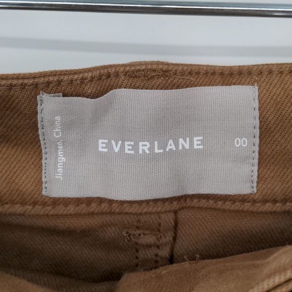 Everlane‎ Women's The Patch Pocket Skirt Size 00 Ochre - Picture 4 of 11